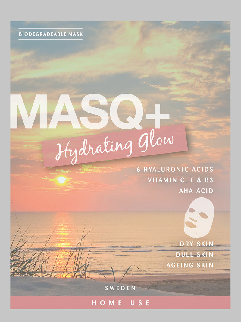 MASQ+ Hydrating Glow 1-pack. Nominerad i Sthlm Beauty Week Award.