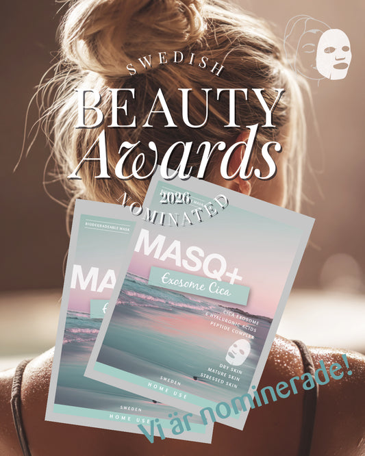 MASQ+ Exosome Cica 1-pack. Vinnare Beauty Oscar! Nominerad i Swedish Beauty Awards & Sthlm Beauty Week Award!